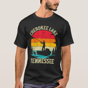 T-shirt Vacances été Pêche Vintage Tennessee Cherokee