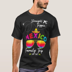 T-shirt Vacances familiales au Mexique Cancun 2026 Aller s
