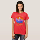 T-shirt Vacances familiales des Rocheuses canadiennes Suns (Devant entier)