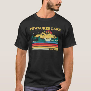 T-shirt Vacances familiales vintage Rétro Wisconsin Pewauk