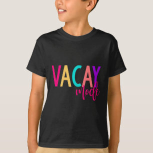 T-shirt Vacances Famille S Vacay Mode Été