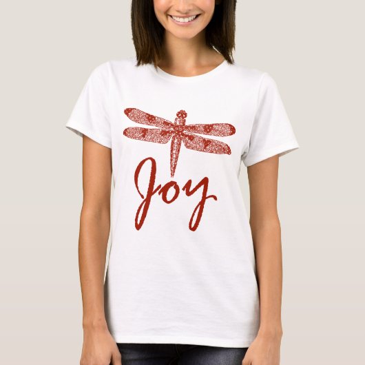 T-shirt Vacances Joy Dragonfly (Devant)