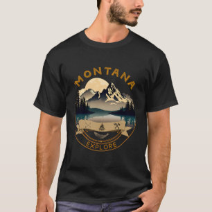 T-shirt Vacances Montana - Montana Souvenir
