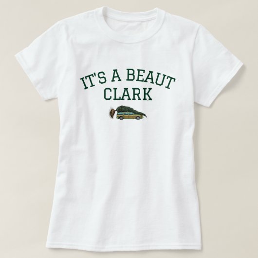 T-shirt Vacances Noël | C'est une Beaut Clark (Design devant)