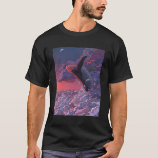 T-shirt Vacances Océaniques Baleine Voyage Plage Colorée N