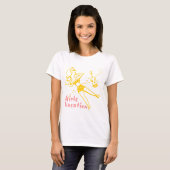 T-shirt Vacances pour filles (Devant entier)