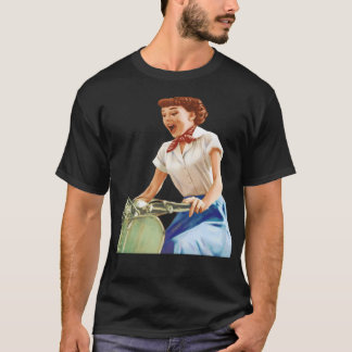 T-shirt Vacances romaines - Sylvia Scarlett