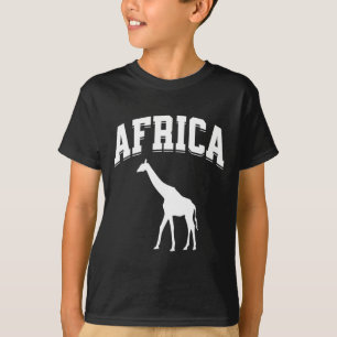 T-shirt Vacances Safari Girafe Afrique Souvenir Prépa Aes