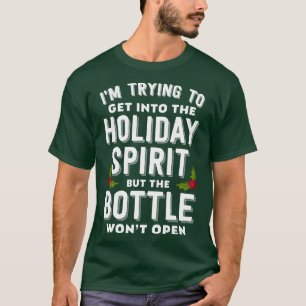 T-shirt Vacances Spirit Bottle Wont Open