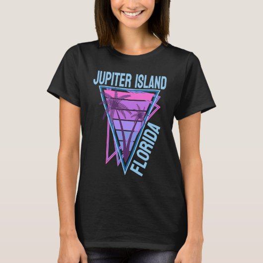 T-shirt Vacances sur l'île de Jupiter (Devant)