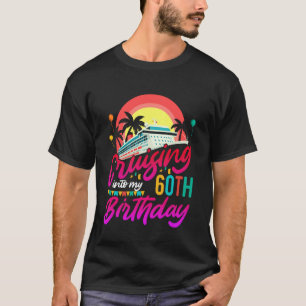 T-shirt Vacances sur un paquebot pour mes 60 ans en croisi