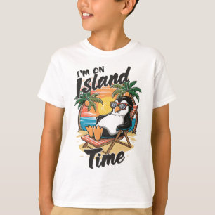 T-shirt Vacances sur une île Voyage tropical Temps de déte