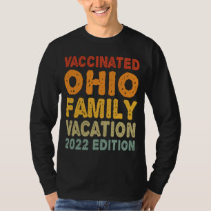 T-shirt Vacances vaccinées de la famille Ohio 2022 Edition