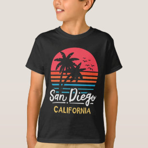 T-shirt Vacances vintage à la plage de San Diego Californi