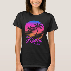T-shirt Vacances vintage en Thaïlande Asie Voyage Thaï Kra