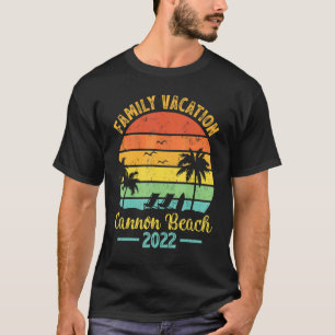 T-shirt Vacances vintages en famille 2022 Oregon Cannon Be