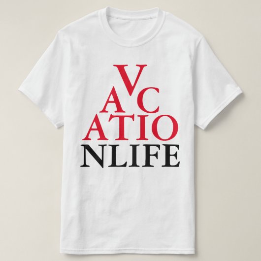 T-shirt Vacatietoren (Design voorkant)