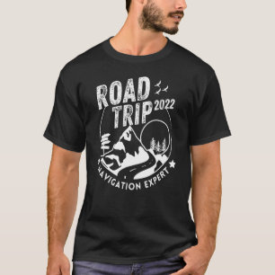 T-shirt Vacay Family Road Trip 2022 Navigation Expert