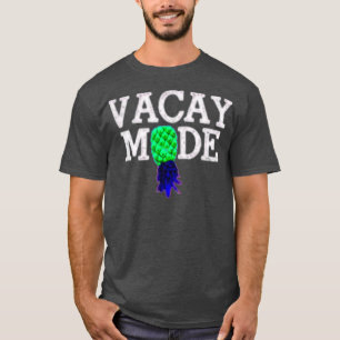 T-shirt Vacay Mode vacances d'été à l'envers ananas s