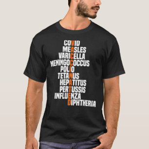 T-shirt Vaccin - Vaccin - Vaccins Pro - Infirmière amusan
