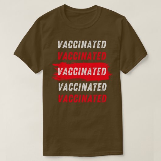 T-shirt Vacciné (Design devant)