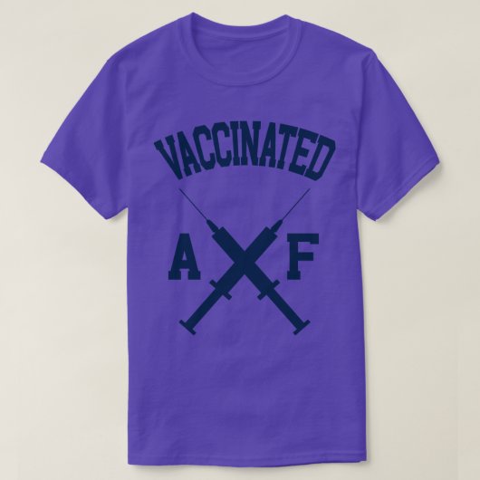 T-shirt Vacciné AF 1 (Design devant)