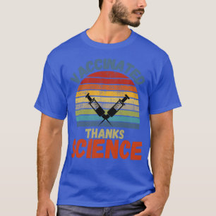 T-shirt Vacciné Merci Science 1