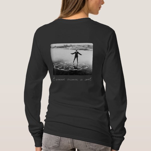 T-shirt Vacciné (Parce Que La Science Est Cool) (Dos)