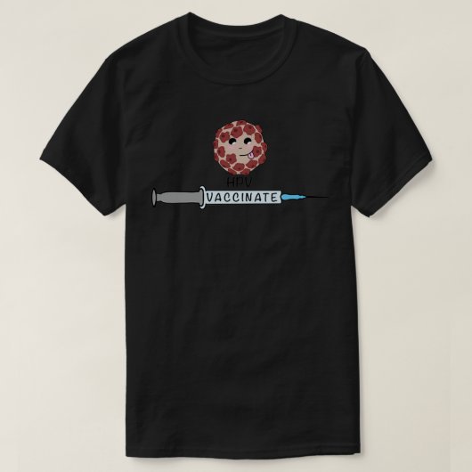 T-shirt Vacciner le VPH (Design devant)