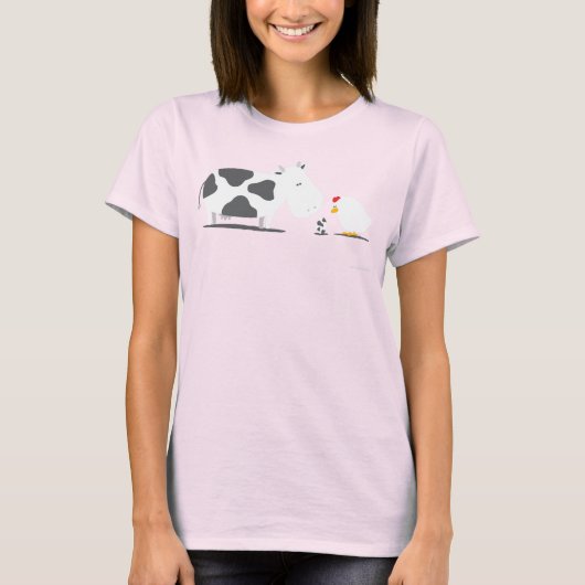 T-shirt vache (Devant)