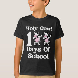 T-shirt Vache 100 Jours De L'École 100E Jour Dabbing Smart