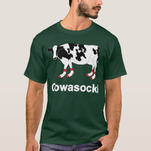 T-shirt Vache à lait dans les chaussettes - vache à