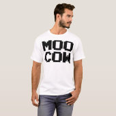 T-shirt Vache à MOO (Devant entier)