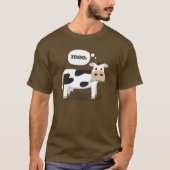 T-shirt Vache à MOO (Devant)