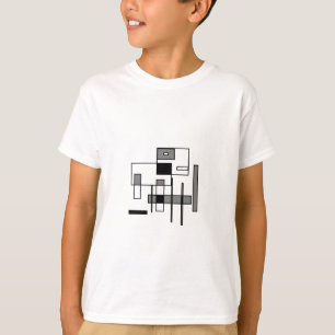 T-shirt Vache abstraite
