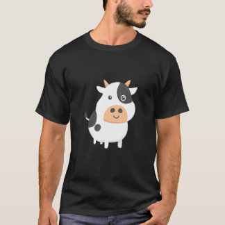 T-shirt Vache adorable bébé veau mignon vache