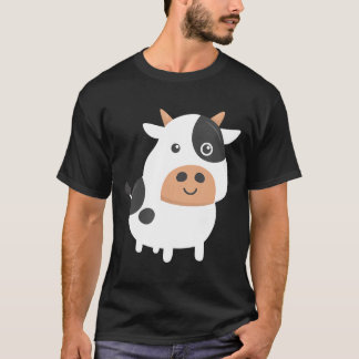 T-shirt Vache adorable et veau bébé mignon vache