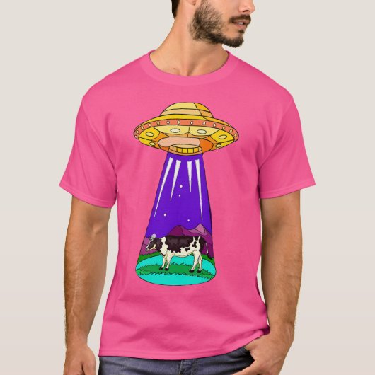 T-shirt Vache Alien (Devant)