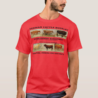 T-shirt Vache allemande vintage