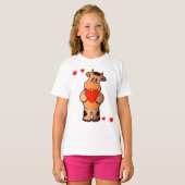 T-Shirt Vache amie (Devant entier)