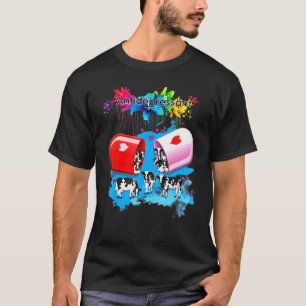 T-shirt Vache Antidépresseur Anti Dépresseurs Chien Mignon
