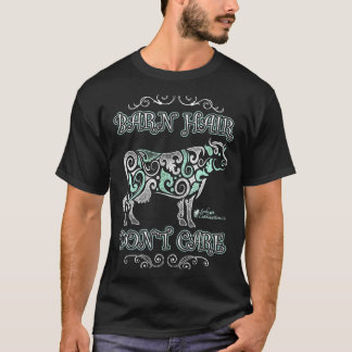 T-shirt Vache aux cheveux de grange, on s'en fiche