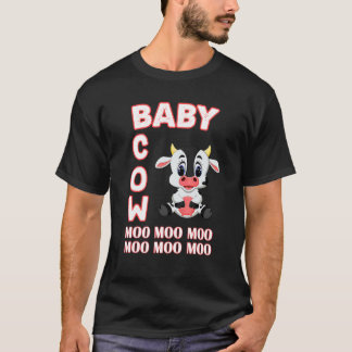 T-shirt Vache Bébé Meuh Meuh Meuh