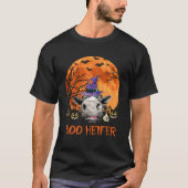 T-shirt Vache Boo Heifer Witch Halloween Fermier Costum (Devant)