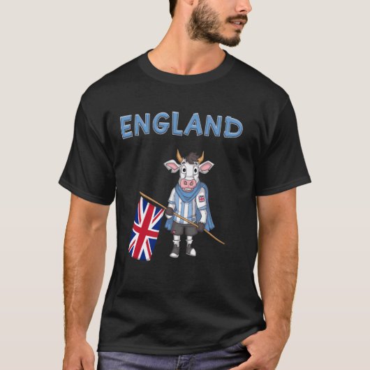 T-shirt Vache britannique (Devant)