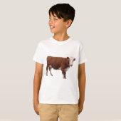 T-shirt Vache Brown (Devant entier)