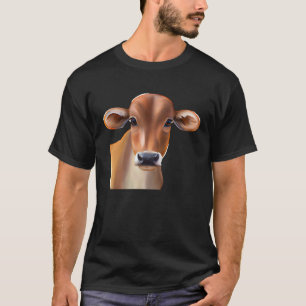 T-shirt Vache brune 1