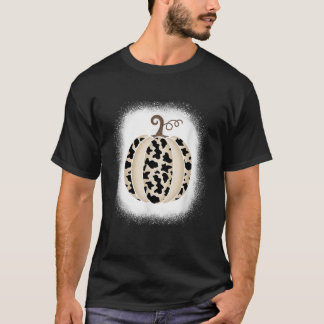 T-shirt Vache citrouille Imprimer Thanksgiving Automne Hom