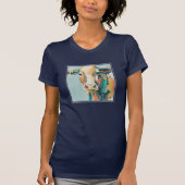 T-shirt Vache colorée (Devant)