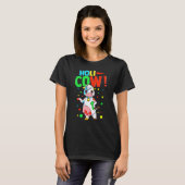T-shirt Vache Colorée (Devant entier)